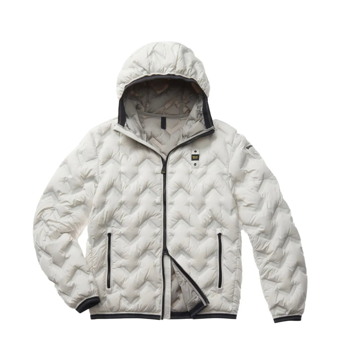 ALPENCHIC™ | BLAUER Herrenjacke, weiß