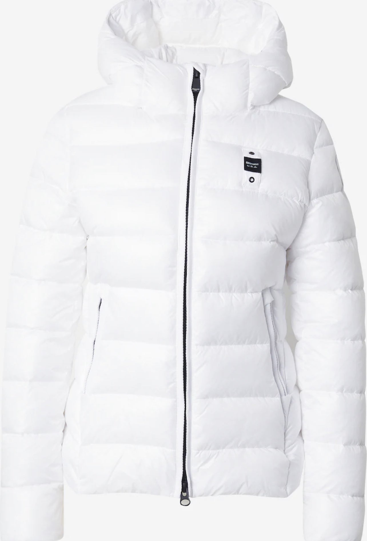 ALPENCHIC™ | BLAUER DAMEN-KURZJACKE, WEISS