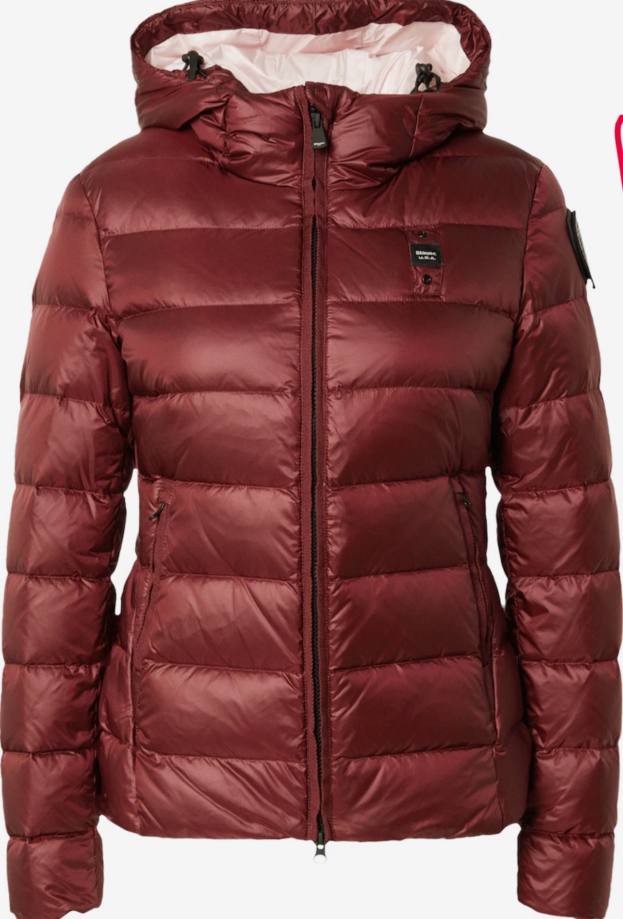 ALPENCHIC™ | BLAUER Damen-Kurzjacke in Burgunderrot