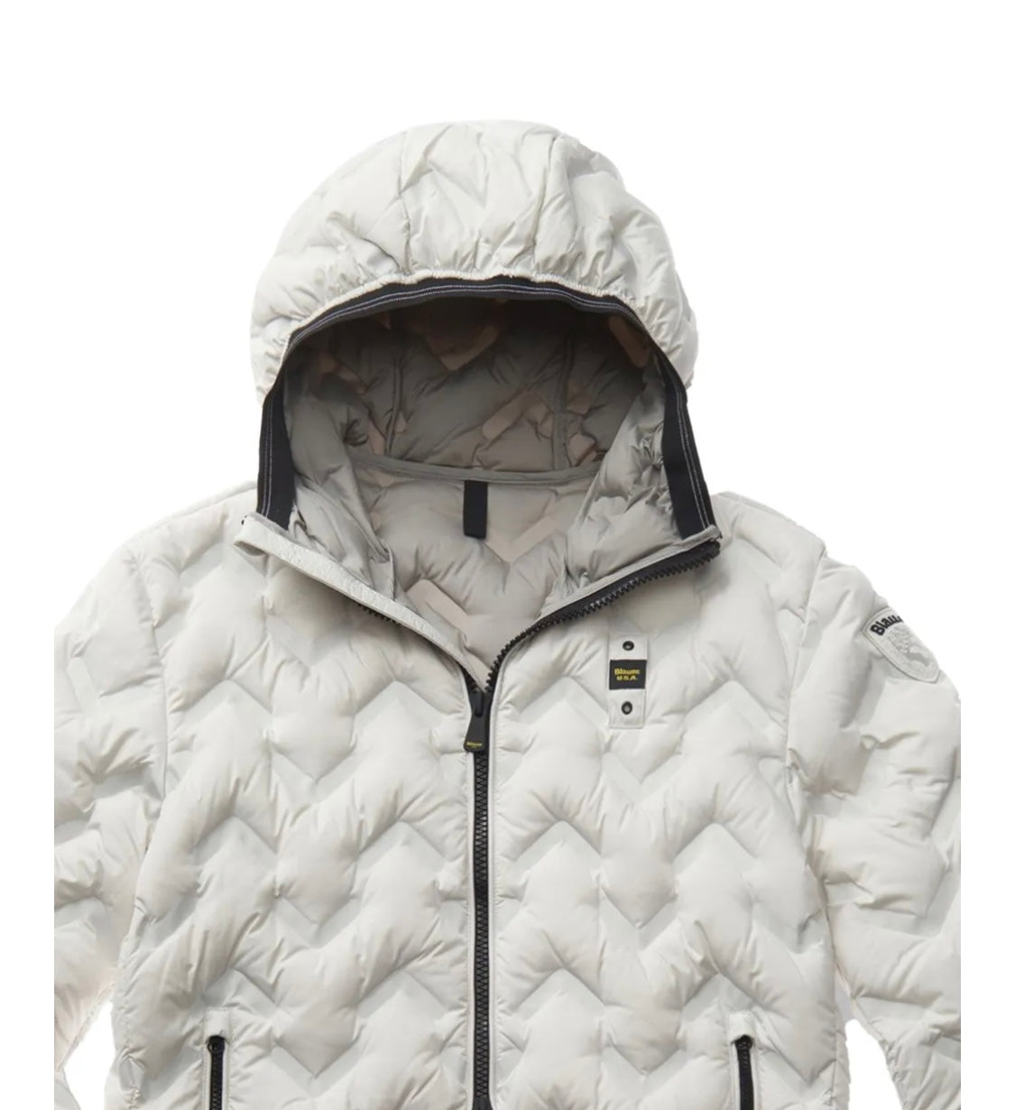 ALPENCHIC™ | BLAUER Herrenjacke, weiß