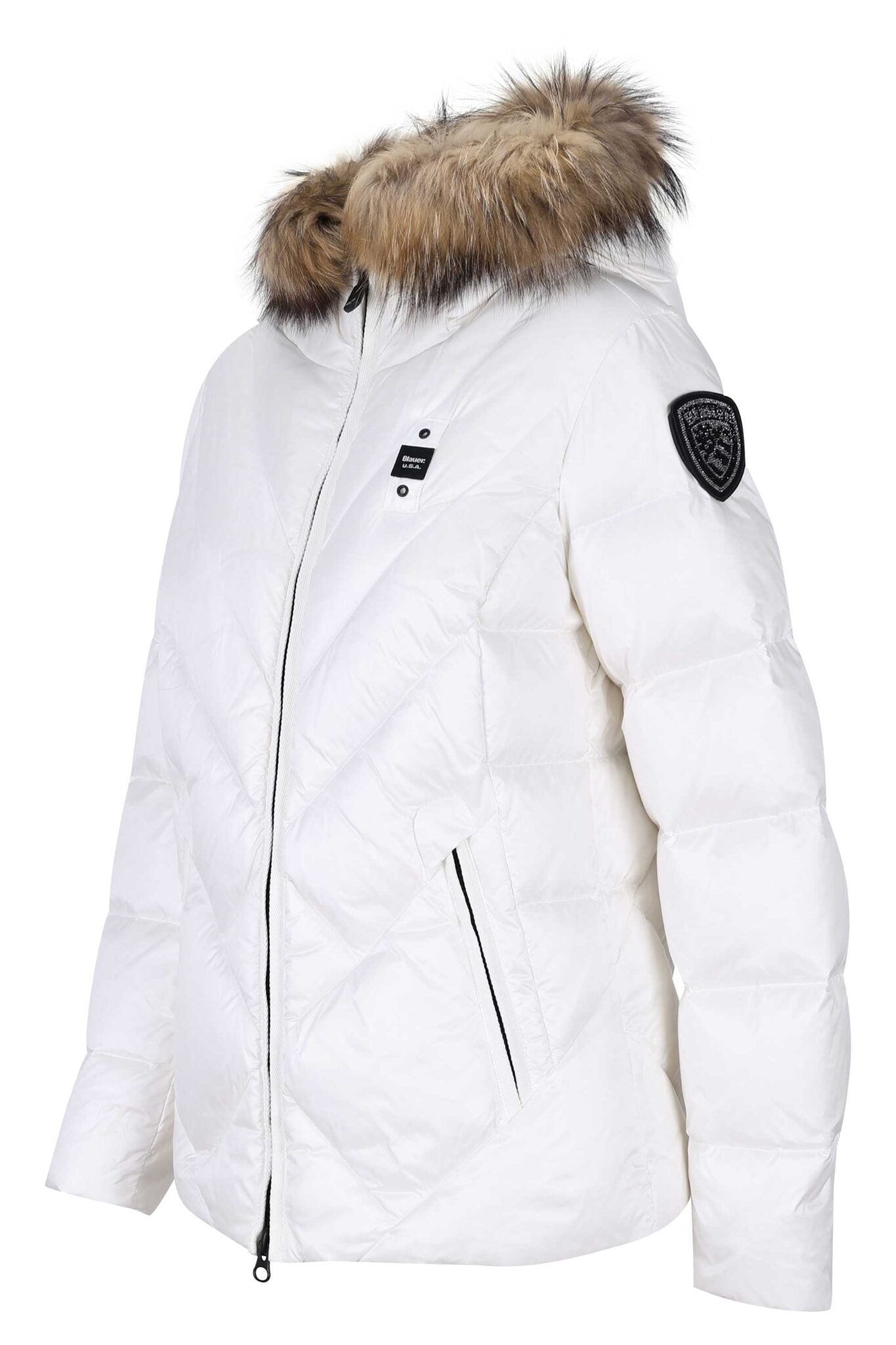 ALPENCHIC™ | BLAUER KURZE WEISSE DAMEN-PELETTE