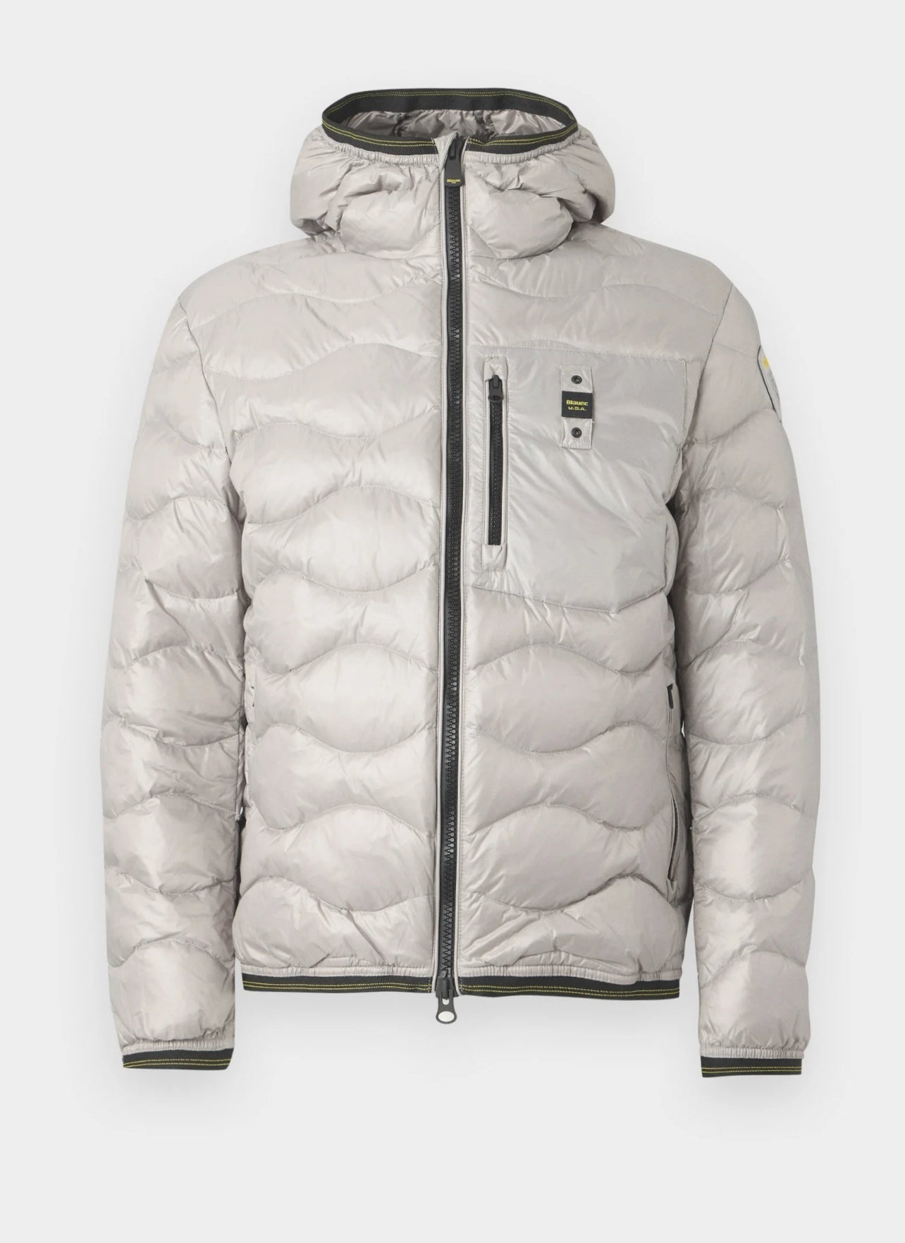 ALPENCHIC™ | BLAUER Herren-GRAUJACKE