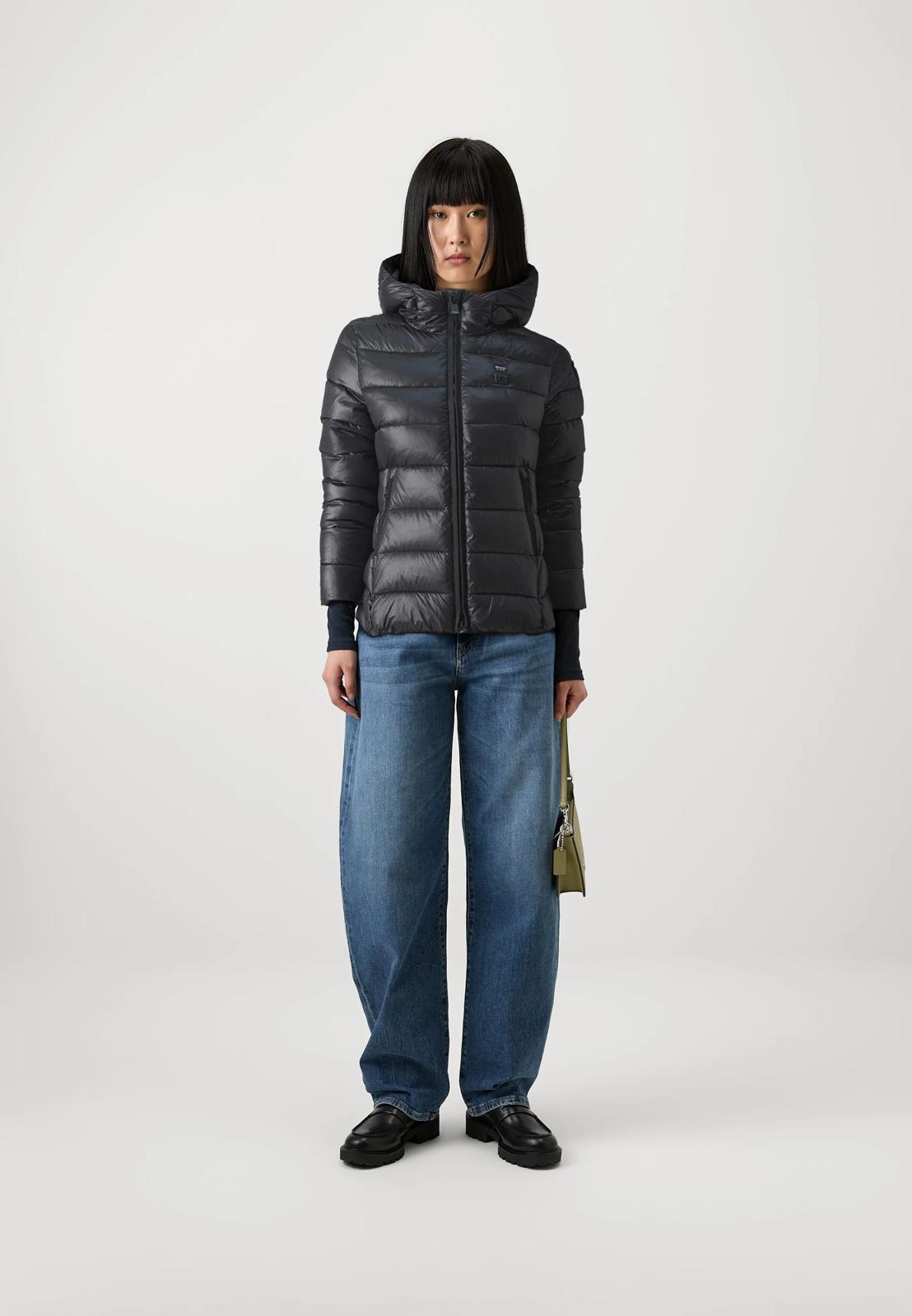 ALPENCHIC™ | BLAUER Damen-Kurzjacke in Schwarz